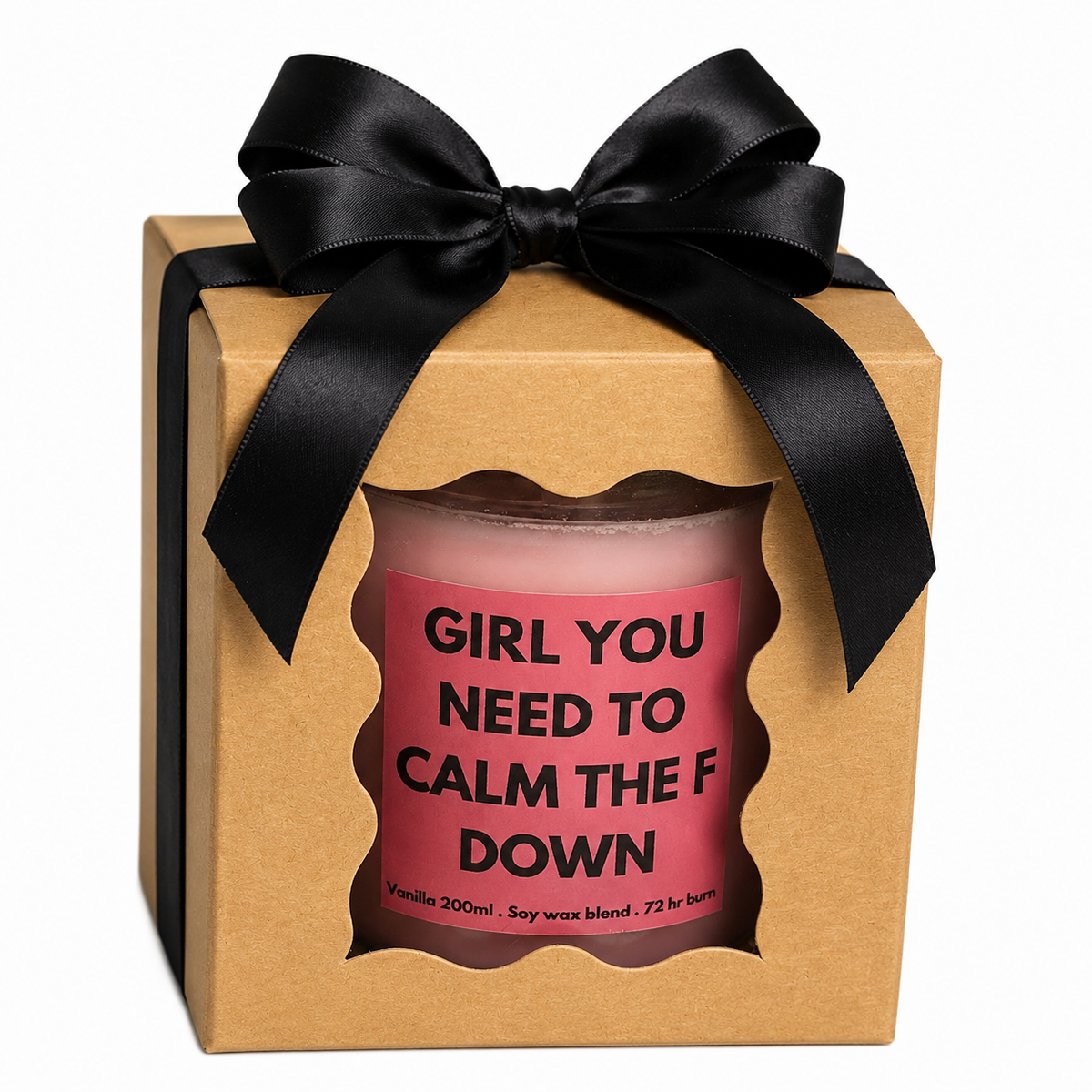 vanilla Soy Wax Scented Candle- gift ideas