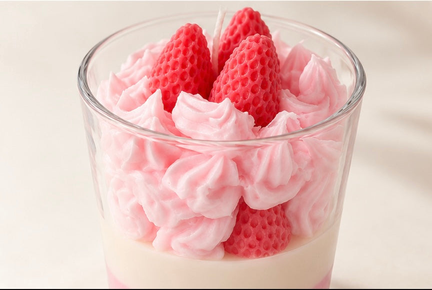 Strawberry Dessert - Sweet Vanilla cream scented