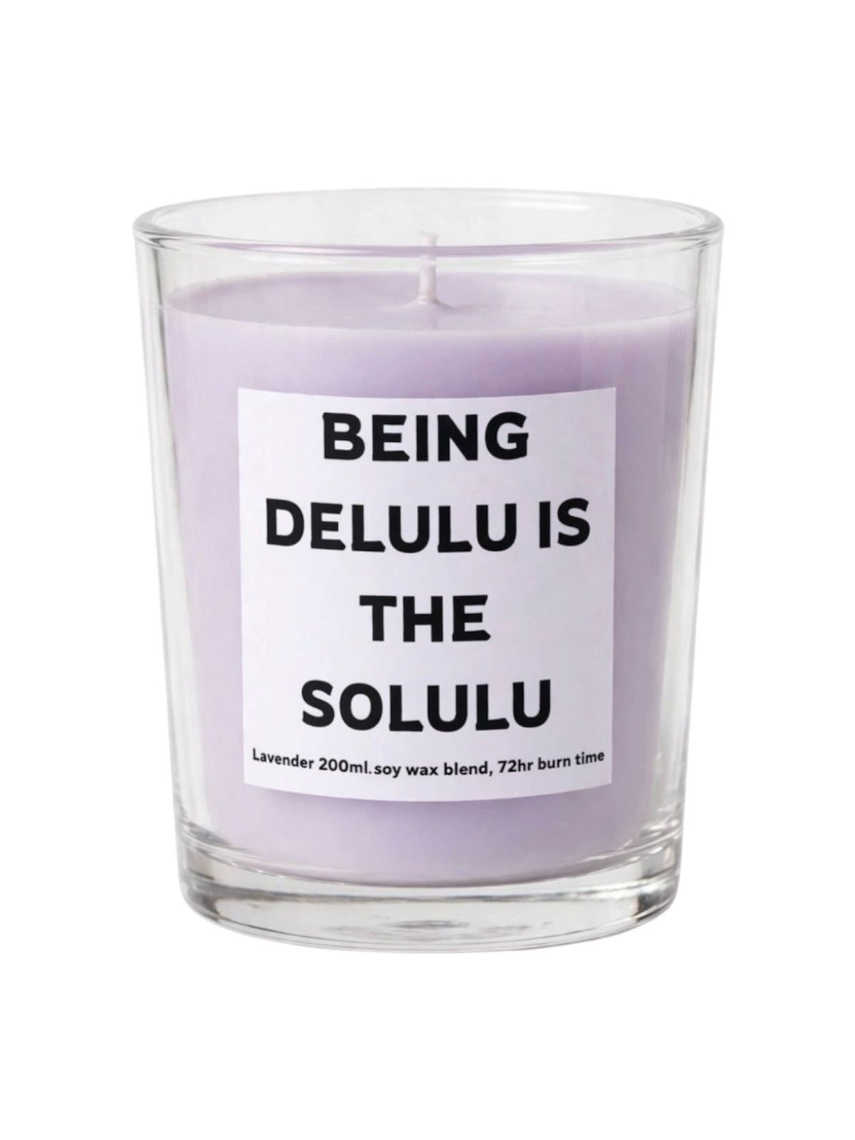 Lavender scented Soy wax candle- gift ideas