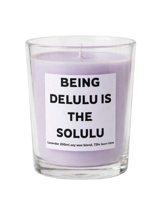 Lavender scented Soy wax candle- gift ideas