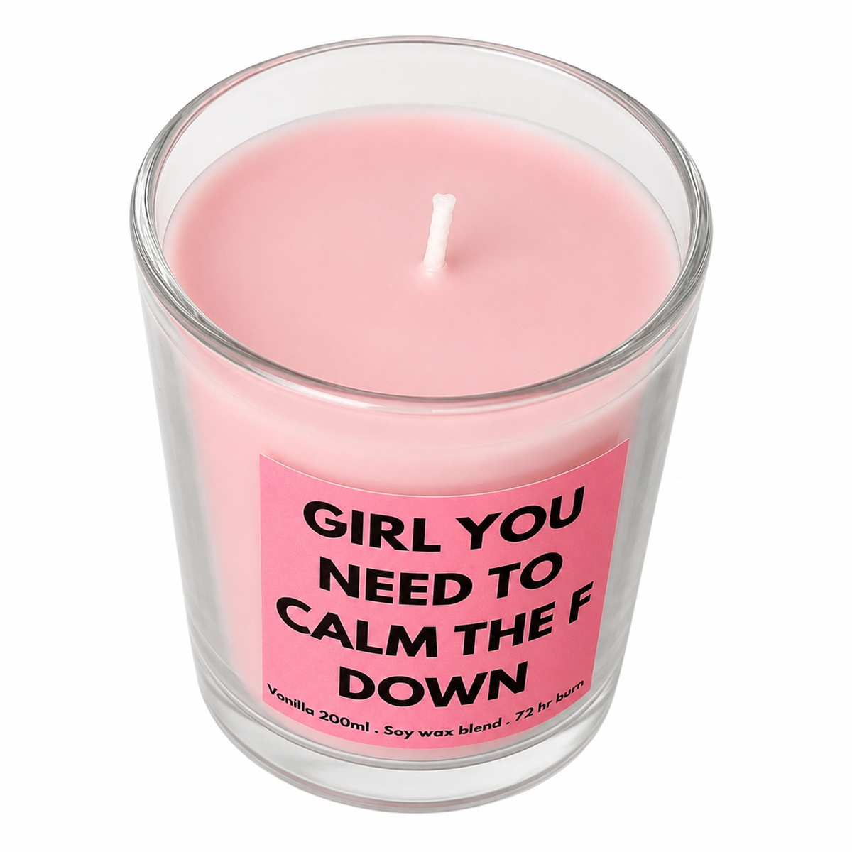 vanilla Soy Wax Scented Candle- gift ideas
