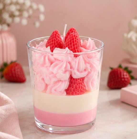 Strawberry Dessert - Sweet Vanilla cream scented