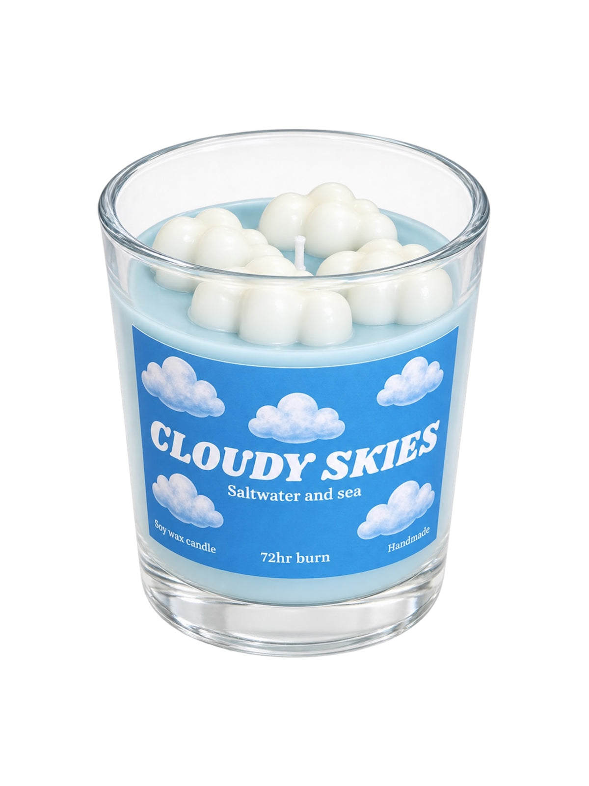 Cloudy Skies - Saltwater & Sea - Scented Candle