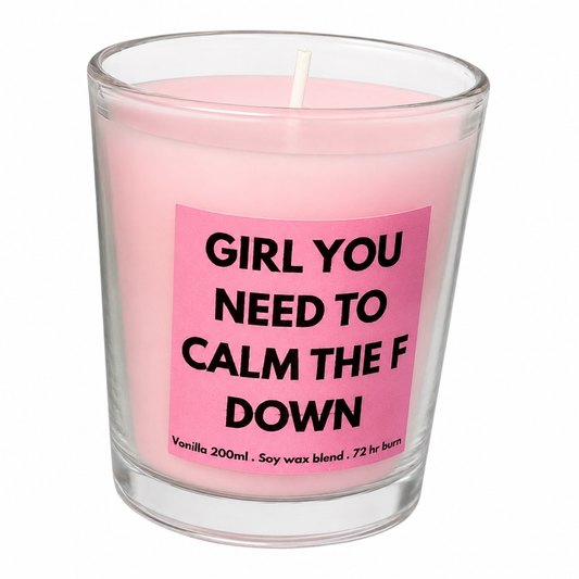 vanilla Soy Wax Scented Candle- gift ideas