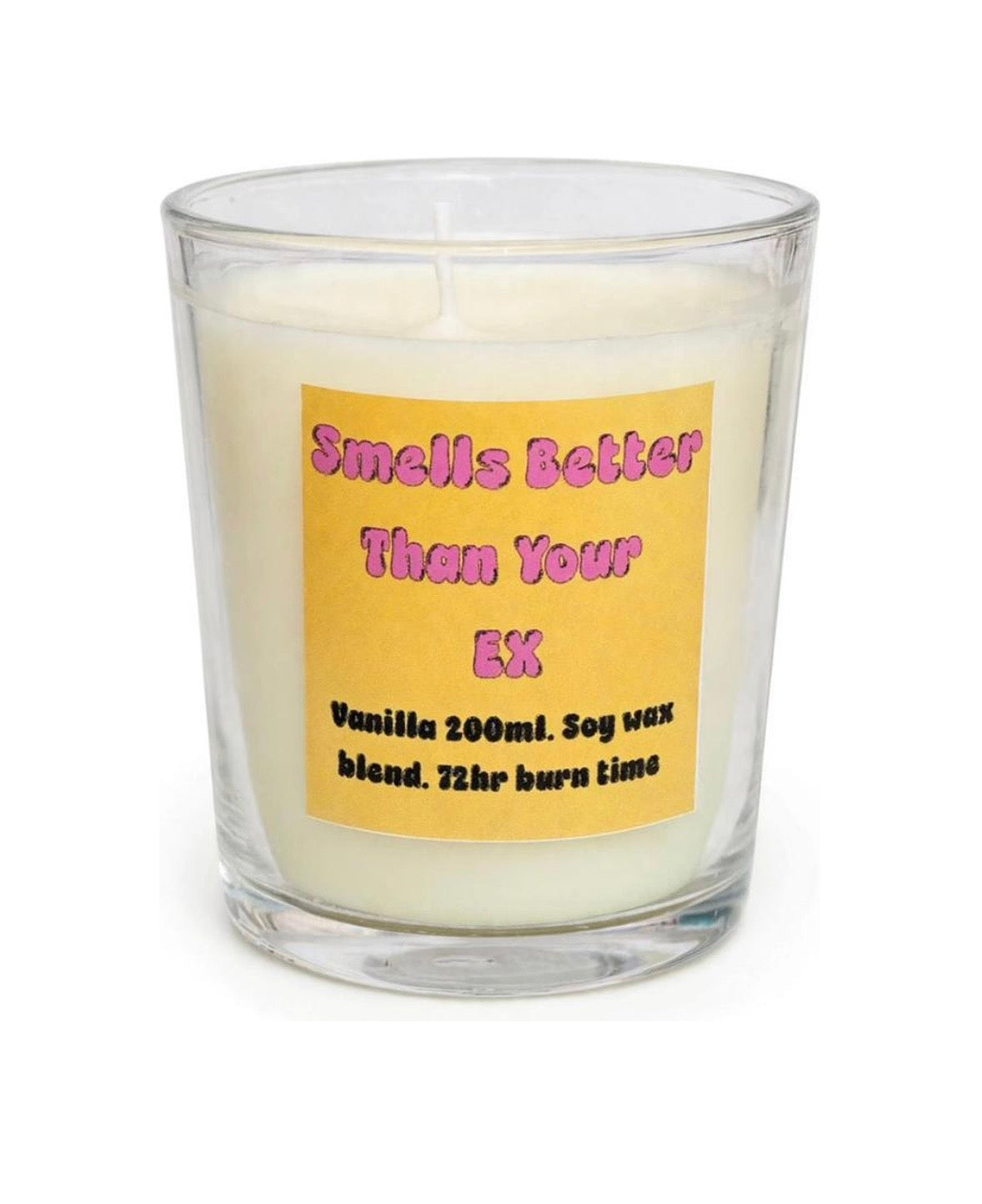 Vanilla scented soy wax candle - gift ideas