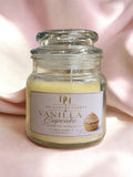 Vanilla cupcake scented candle